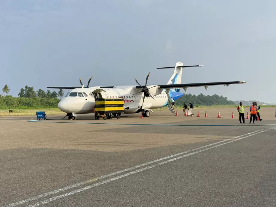Maldiivide lennuk ATR-72 Kooddoo GKK-s.