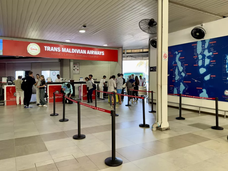 Lennule registreerimise letid Trans Maldivian Airways