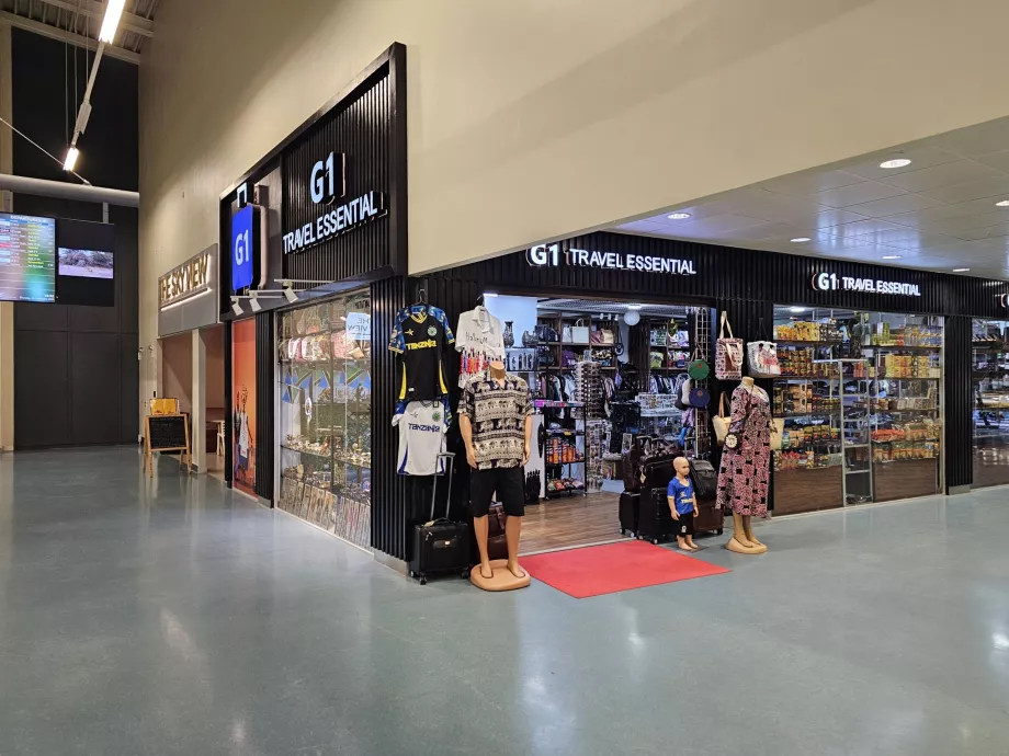 Kauplused, transiitala, terminal 3