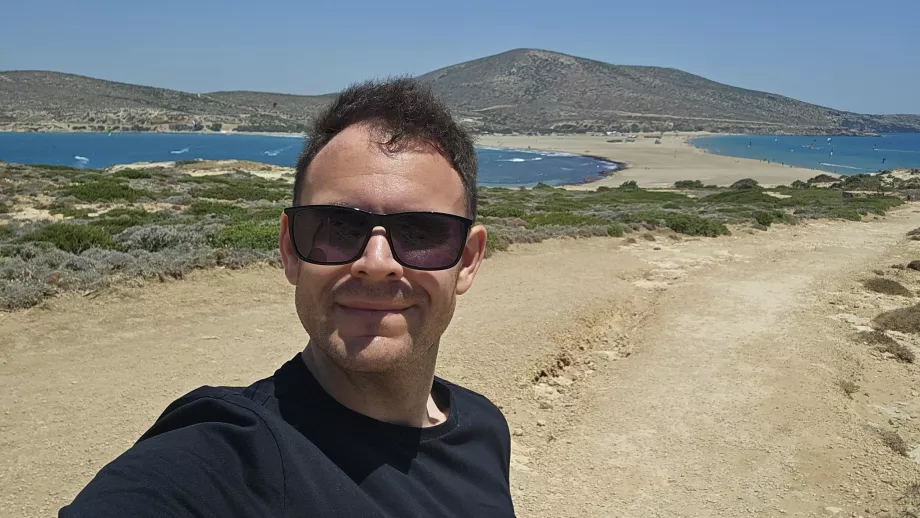 Kryštof Prasonisi rannal
