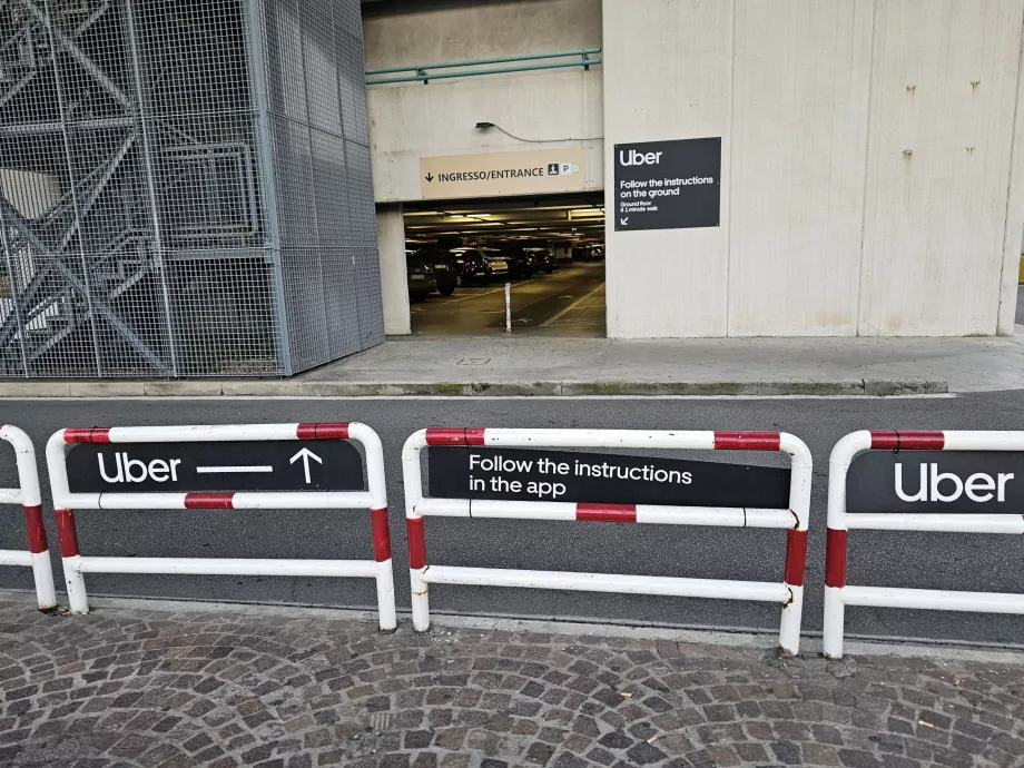 Juhised Uberi pealevõtupunkti jõudmiseks