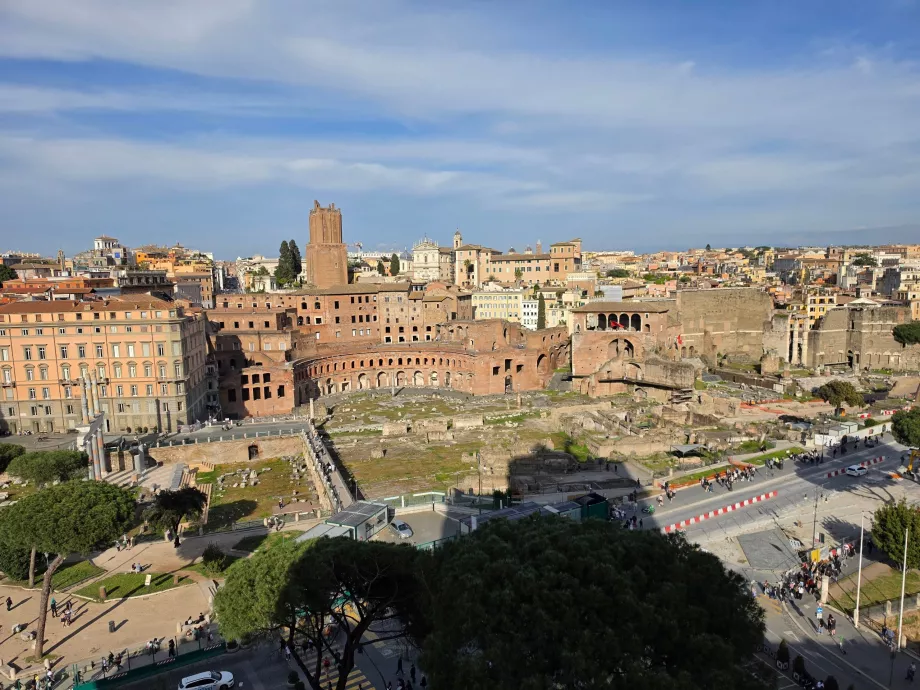 Altare della Patria, tasuline osa