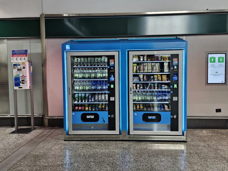 jookide ja võileibade müügiautomaadid