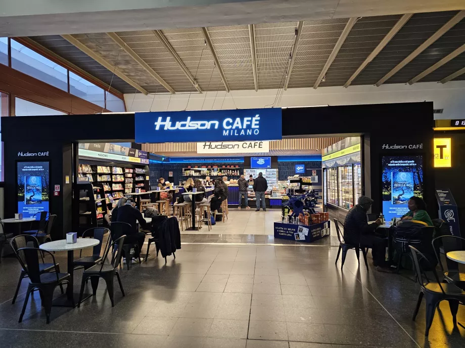 Hudson Café, saabuvate lendude terminal 2