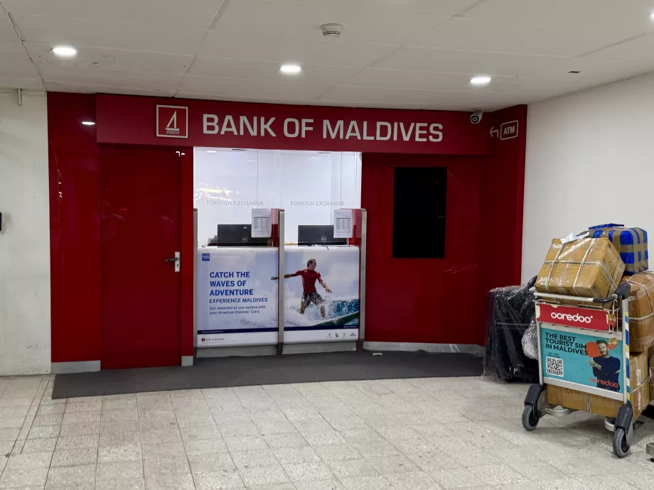 Maldiivide pank Malé MLE lennujaamas