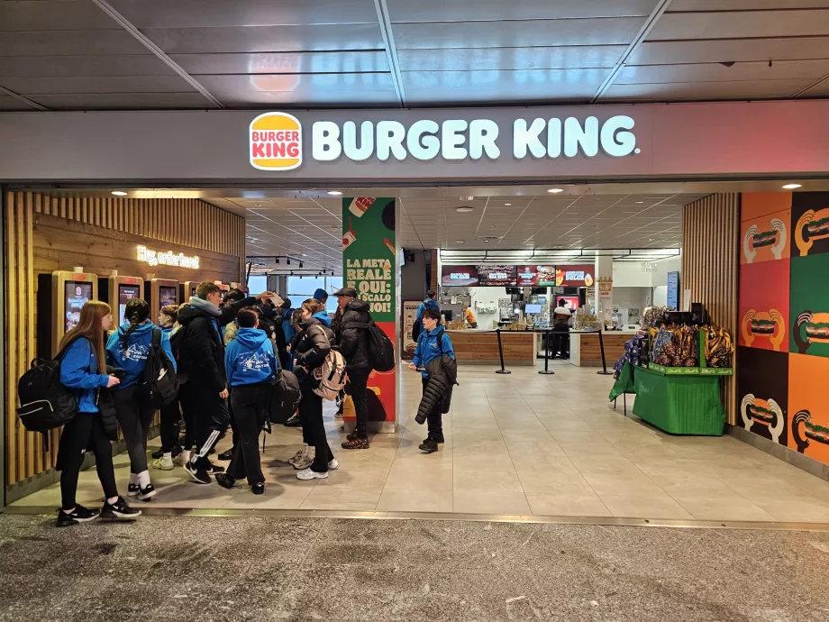 Burger King, terminal 2