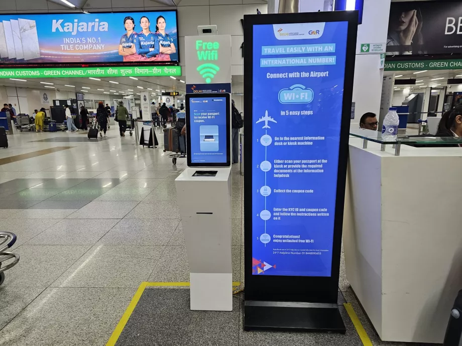 Kiosk wi-fi salasõna jaoks