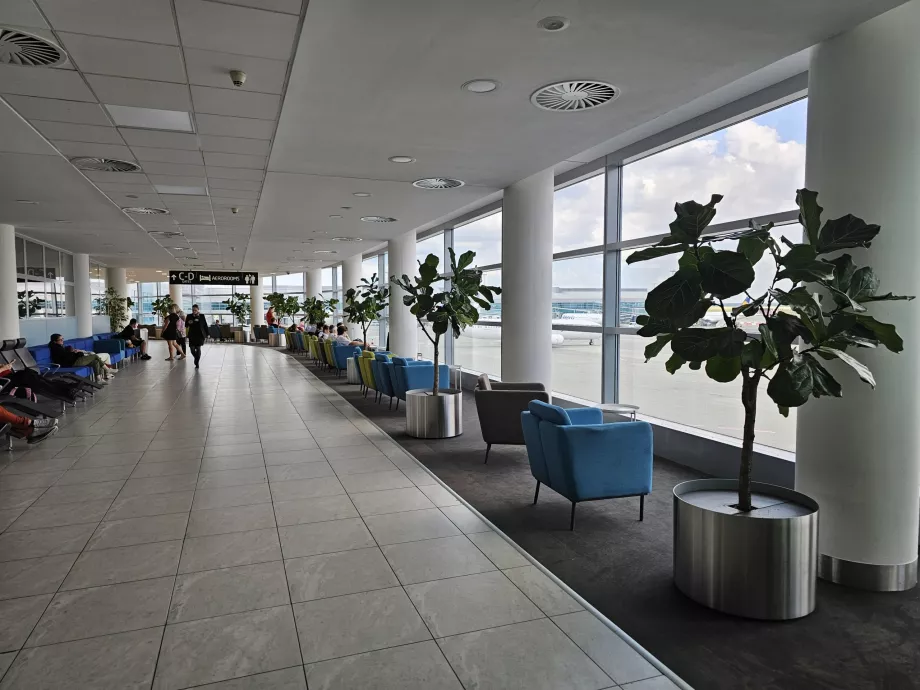 Mugavad istmed, terminal 1 transiitala