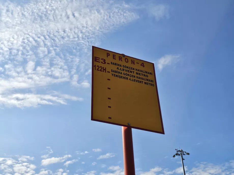 Kohaliku bussipeatuse märgid