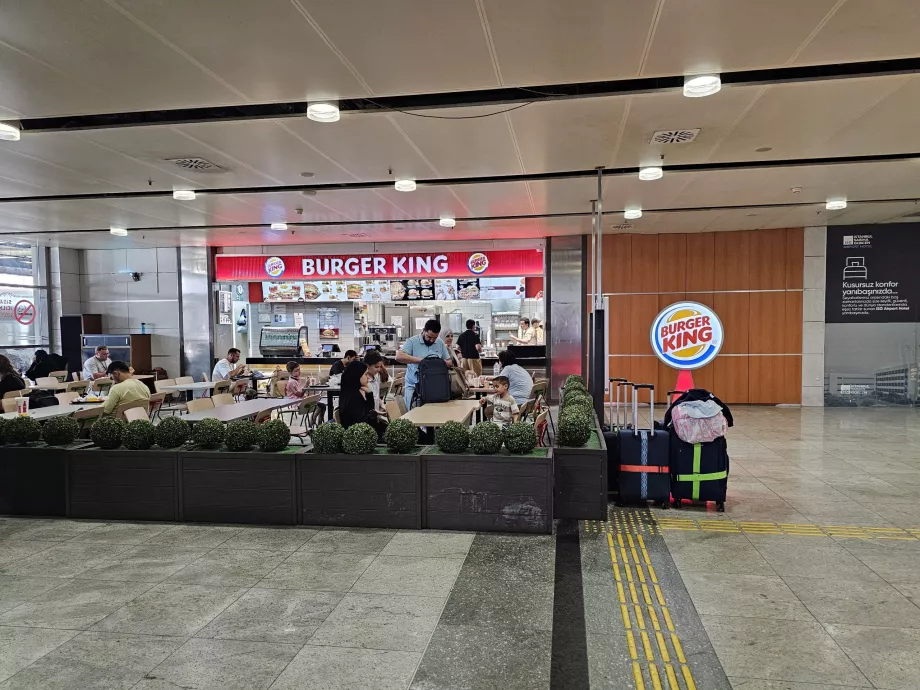 Burger King, avalik saabumisala