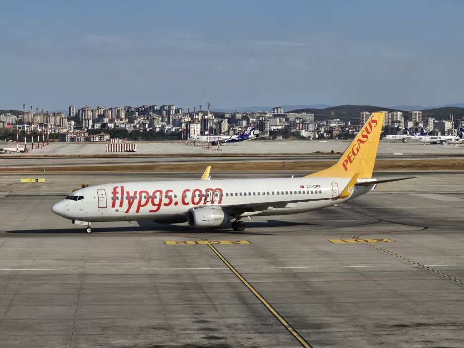 Pegasus Airlines, Boeing 737-800, Istanbul SAW lennujaam