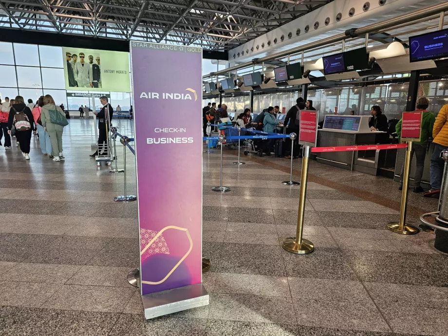 Check-in äriklassi