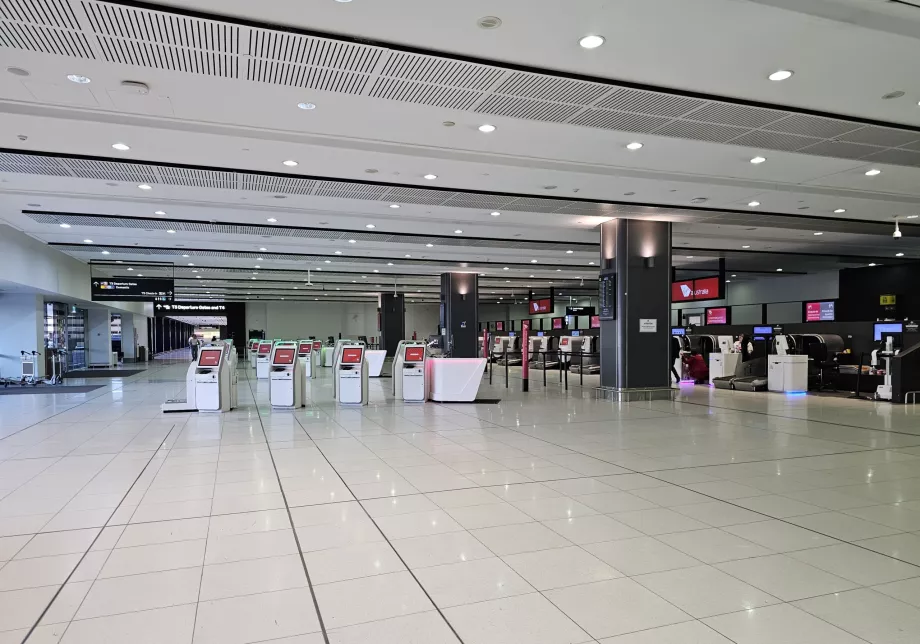 Terminal 3, lennule registreerimine