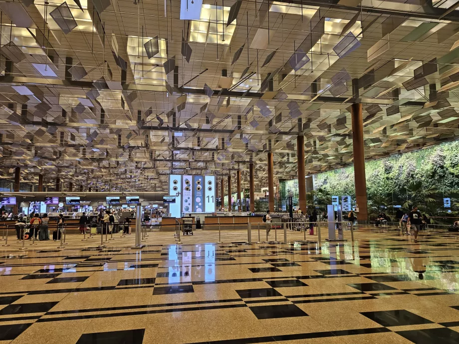 Terminal 3, väljuvate lendude saal