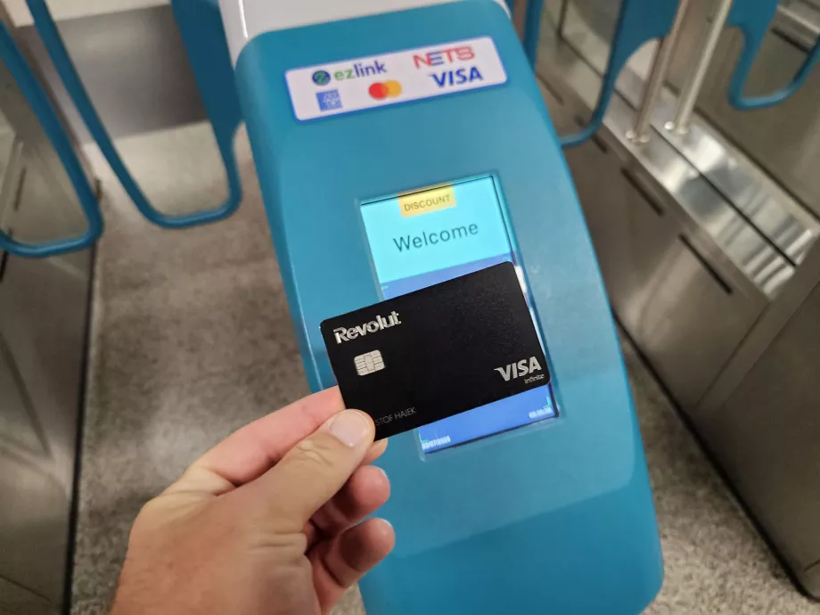 Kaardiga maksmine metroos