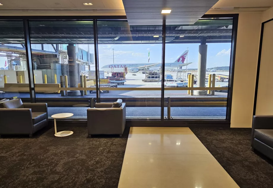 ANZ Lounge, vaade piirkonnale
